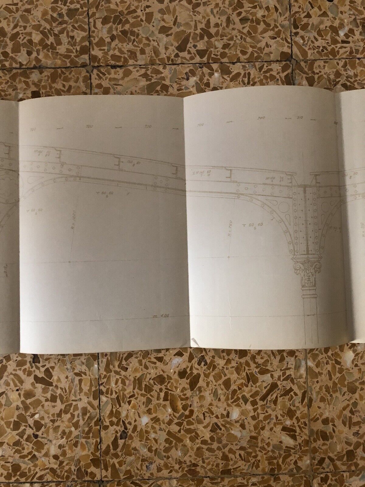 FERROVIE Castiglione dei Pepoli - direttissima Bologna Firenze. Centina a muro