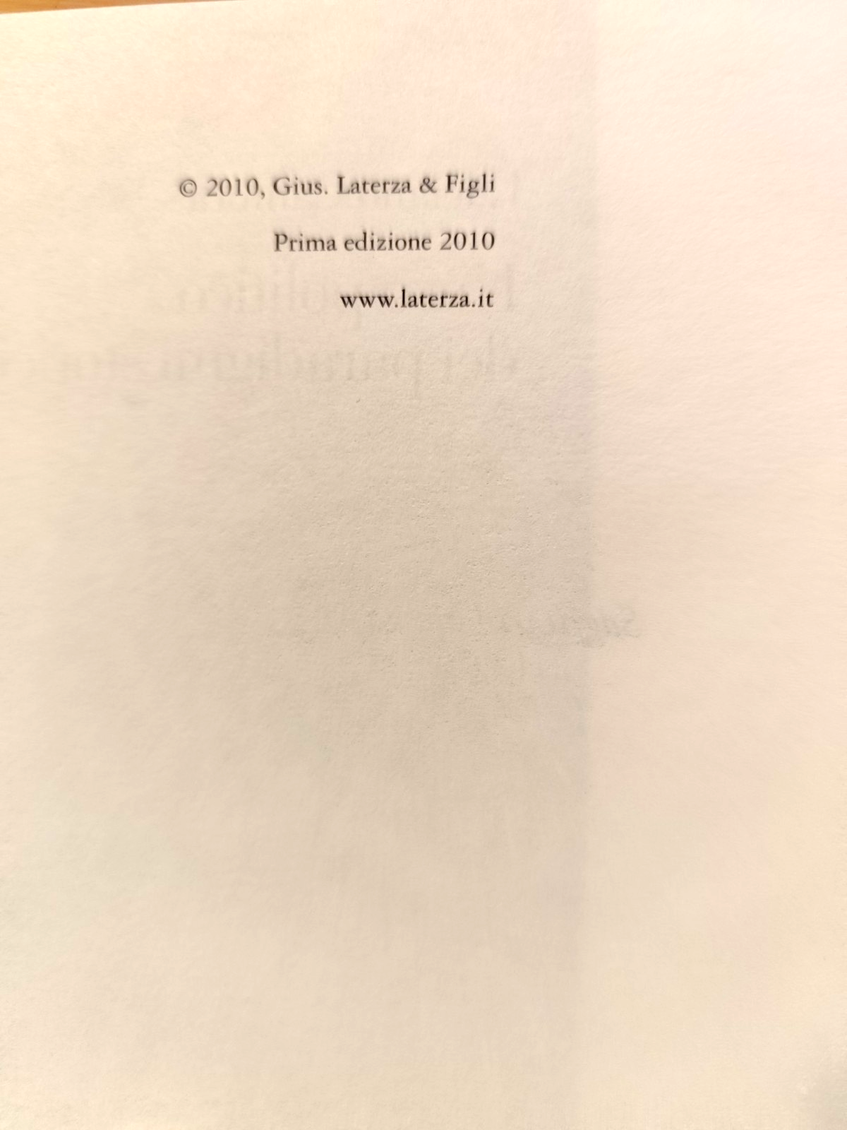 L'uso politico dei paradigmi storici Luciano Canfora, Laterza 2010 Saggittari