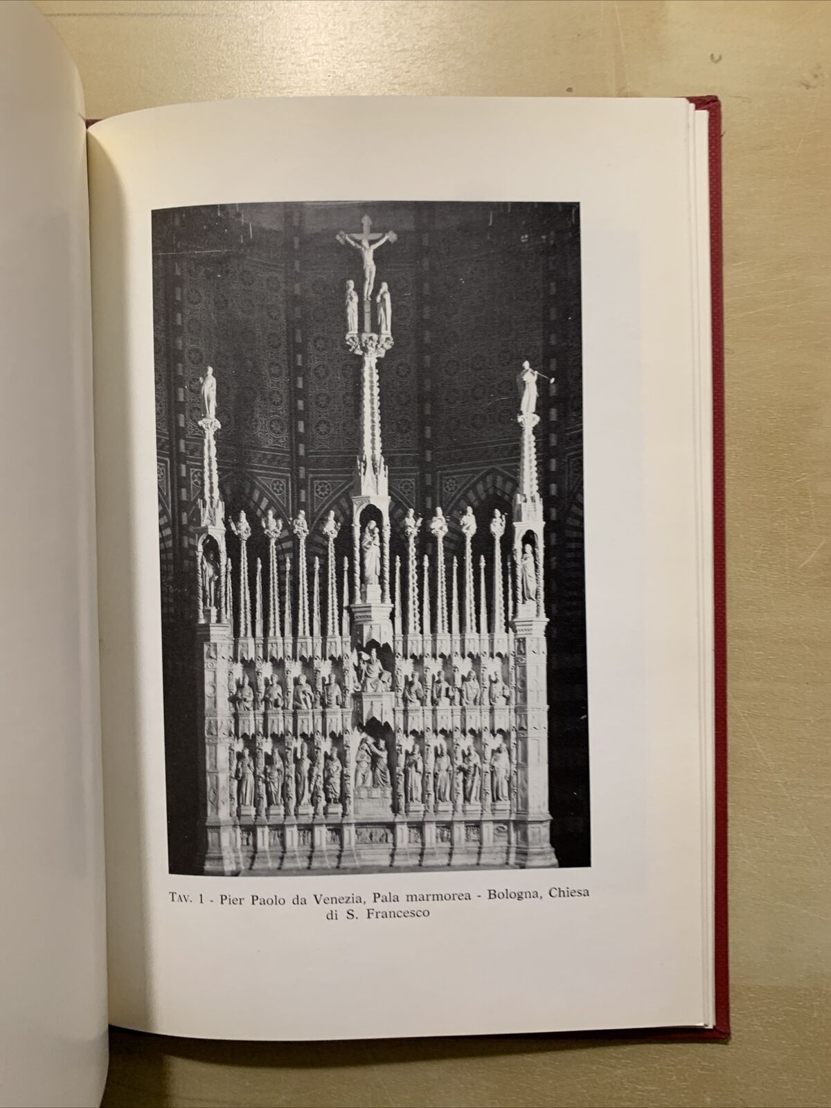 LA PALA MARMOREA DI SAN FRANCESCO IN BOLOGNA - RENATO ROLI 1964 #