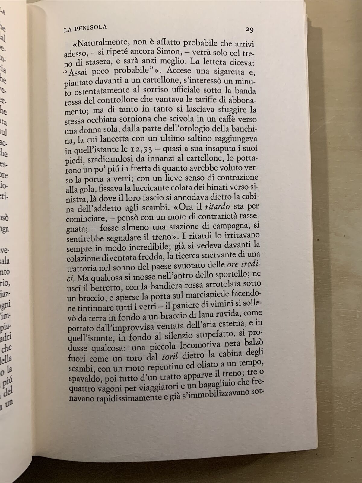 LA PENISOLA - JULIEN GRACQ. Einaudi 1972 #