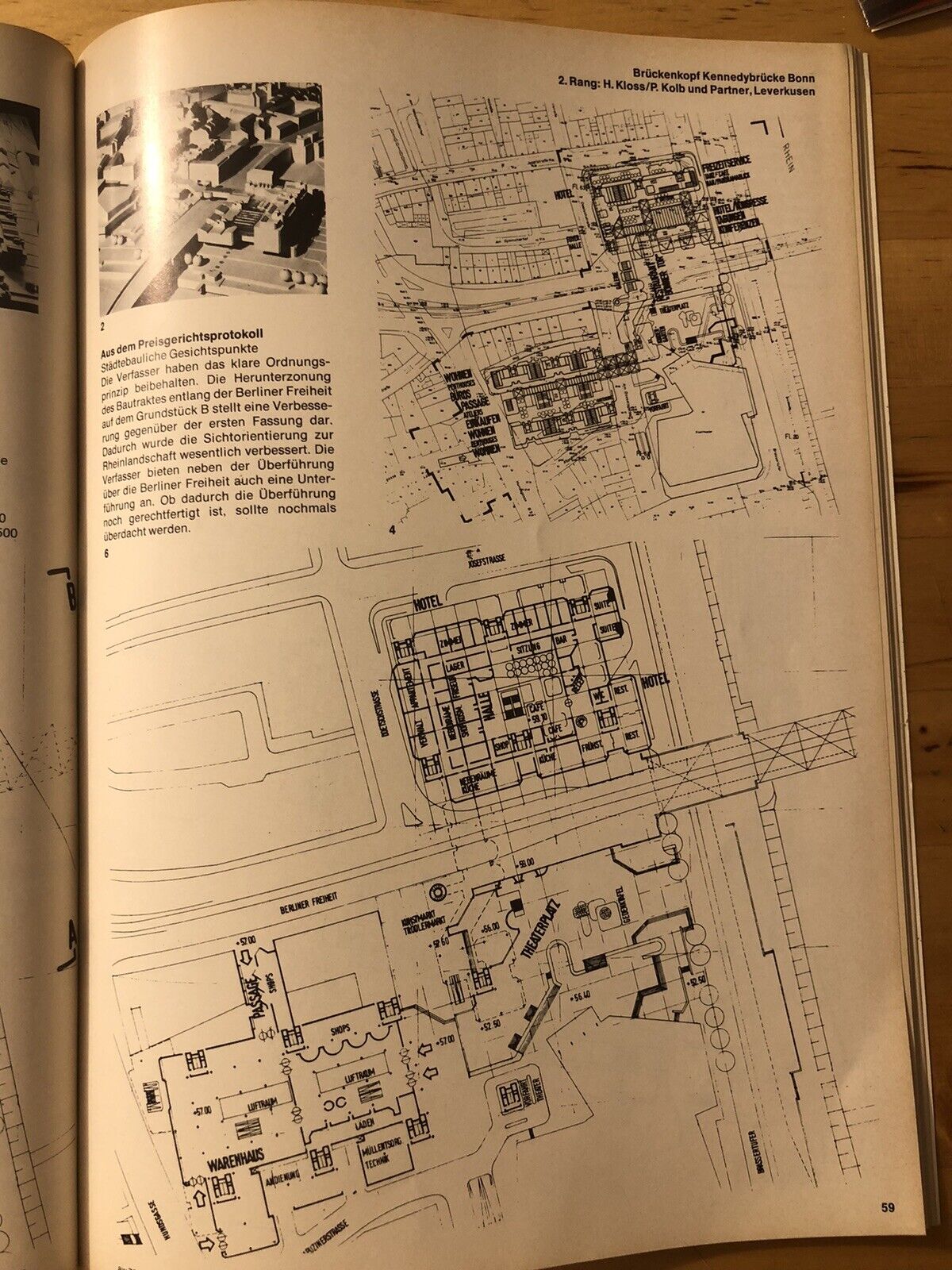 ARCHITEKTUR WETTBEWERBE 75 architettura architecture - Town Centres. .   1973