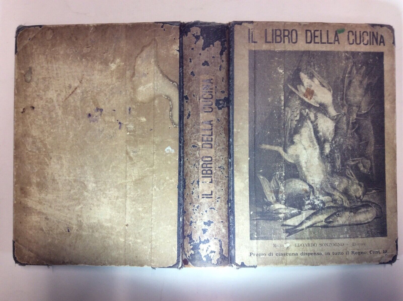 IL LIBRO DELLA CUCINA, GIULIO GOUFFÉ, SONZOGNO EDITORE, 1895