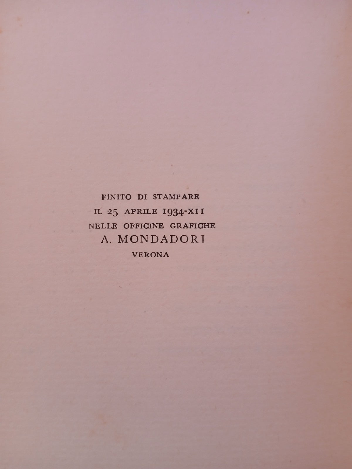 Odor d'erbe buone - Guelfo Civinini - Mondadori 1934