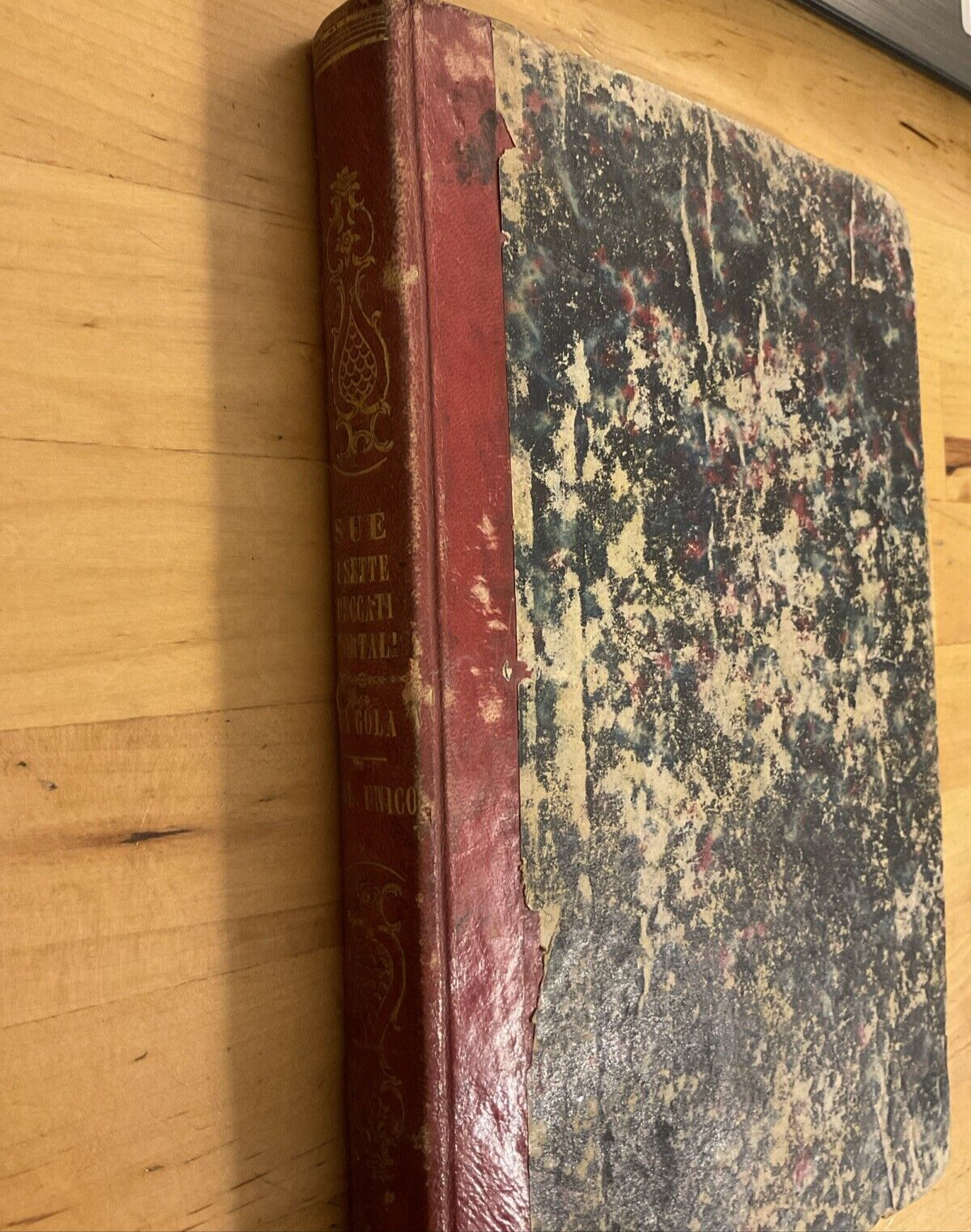 La Gola i sette peccati mortali - Eugenio Sue, Volume unico 1852