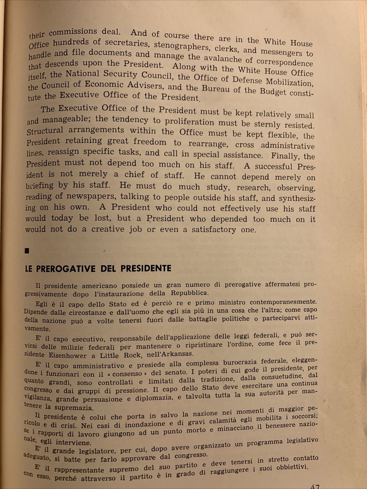 THE AMERICAN REVIEW, n. 1 - the presidential elections. Autumn 1960