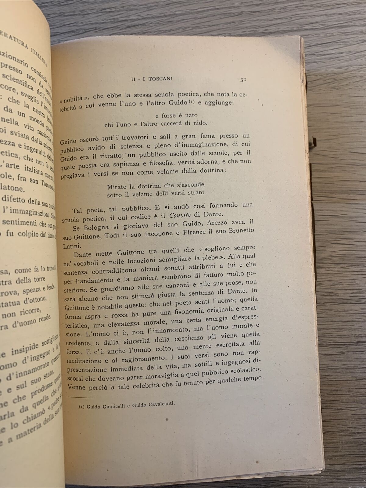 Storia della letteratura italiana vol. 1. Francesco de Sanctis. Laterza 1949
