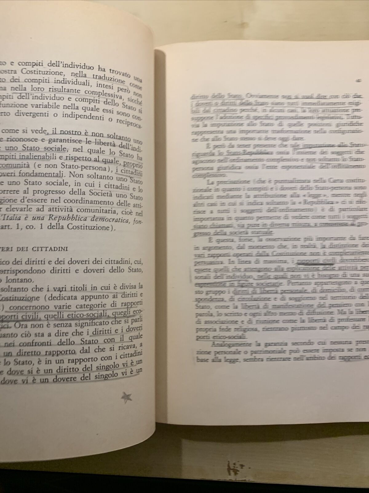 L'ORDINAMENTO REPUBBLICANO - BENVENUTI, Libreria universitaria di Venezia 1975