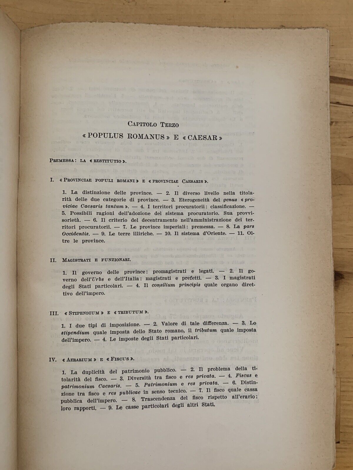 L'IMPERO DI AUGUSTO COME ORDINAMENTO SOVRANNAZIONALE - FABRIZIO FABBRINI, 1974