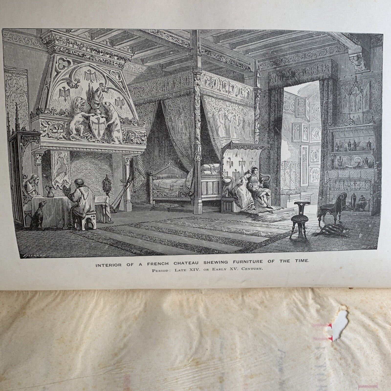 ILLUSTRATED HISTORY OF FURNITURE - STORIA ILLUSTRATA DELL'ARREDAMENTO 1893