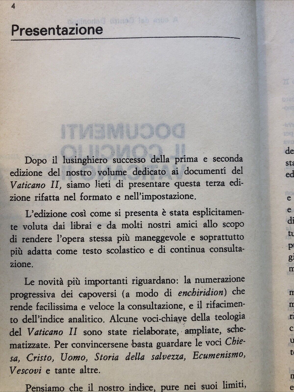 Il concilio Vaticano II - edizioni Dehoniane 1966