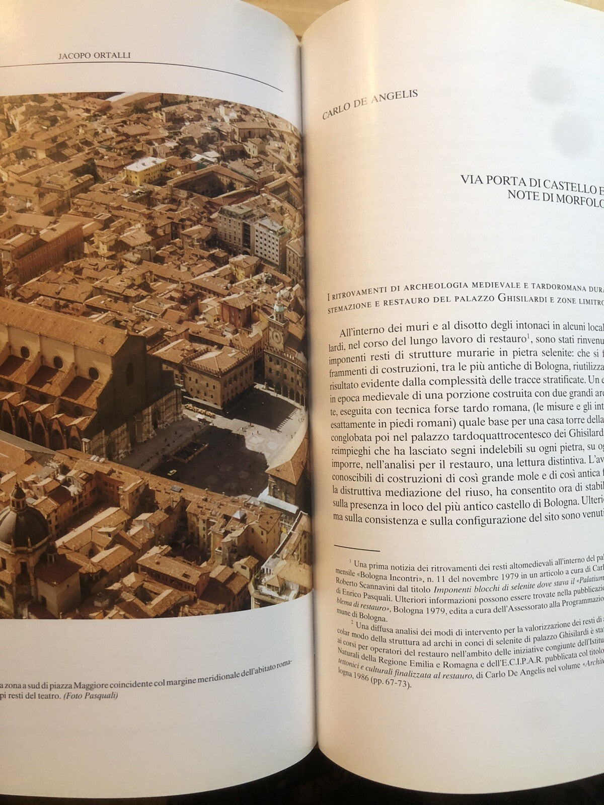 La rocca imperiale di Bologna, Jacopo Ortalli C. De Angelis, Istituto Castelli