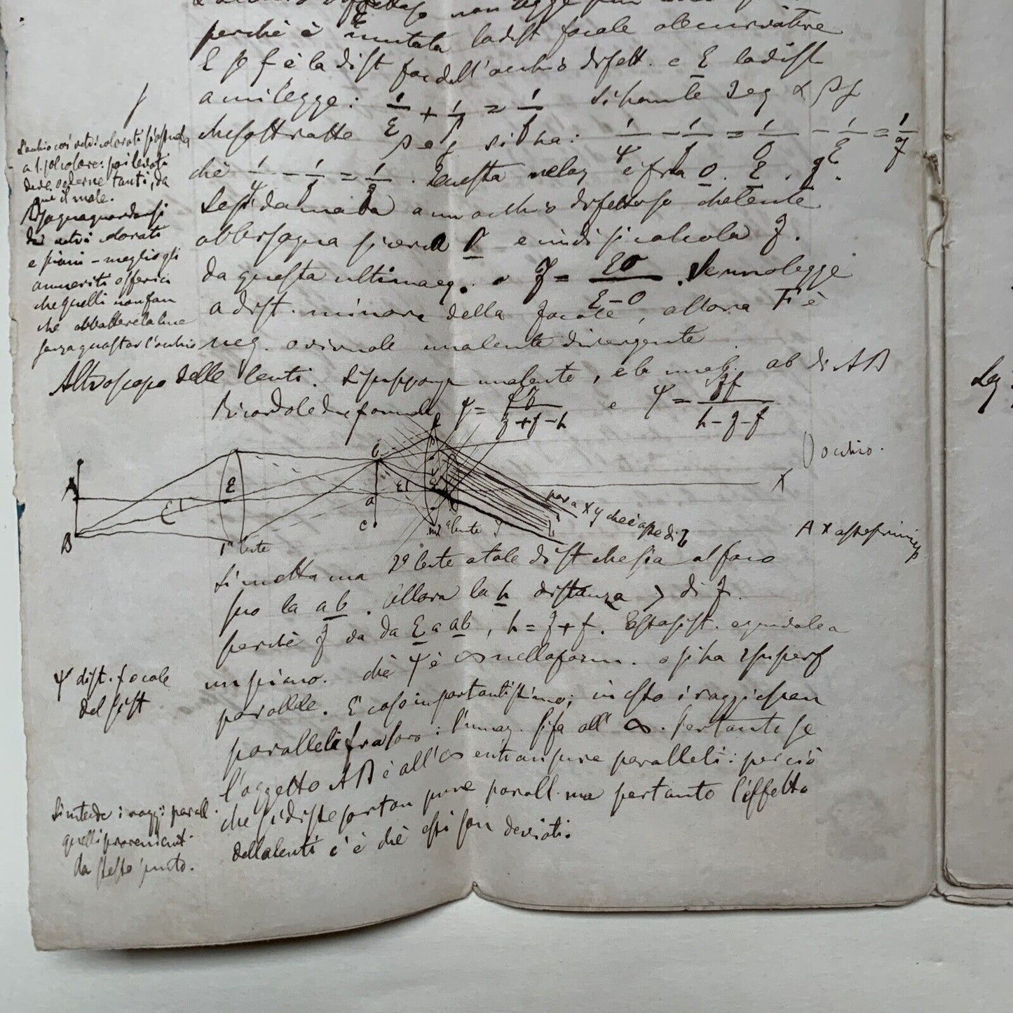 GOBBI BELCREDI Università Pavia 1876, Appunti di suo studente GEODESIA TEORETICA