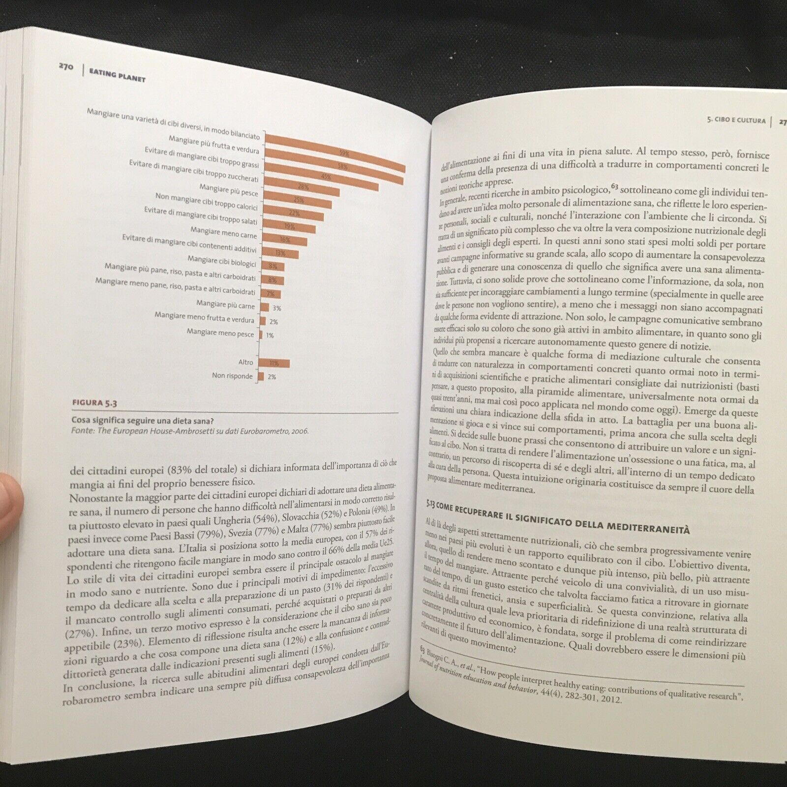 EATING PLANET, cibo e sostenibilità, Barilla center food &nutrition AMBIENTE ED.