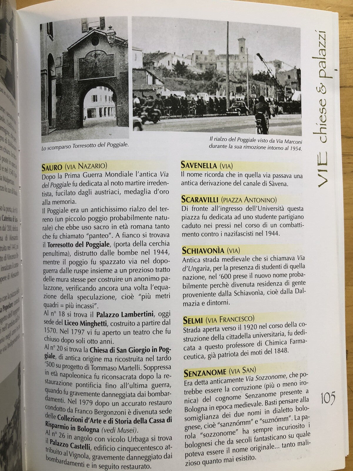 Bologna dalla A alla Z enciclopedia della città antica, Tiziano Costa 2011