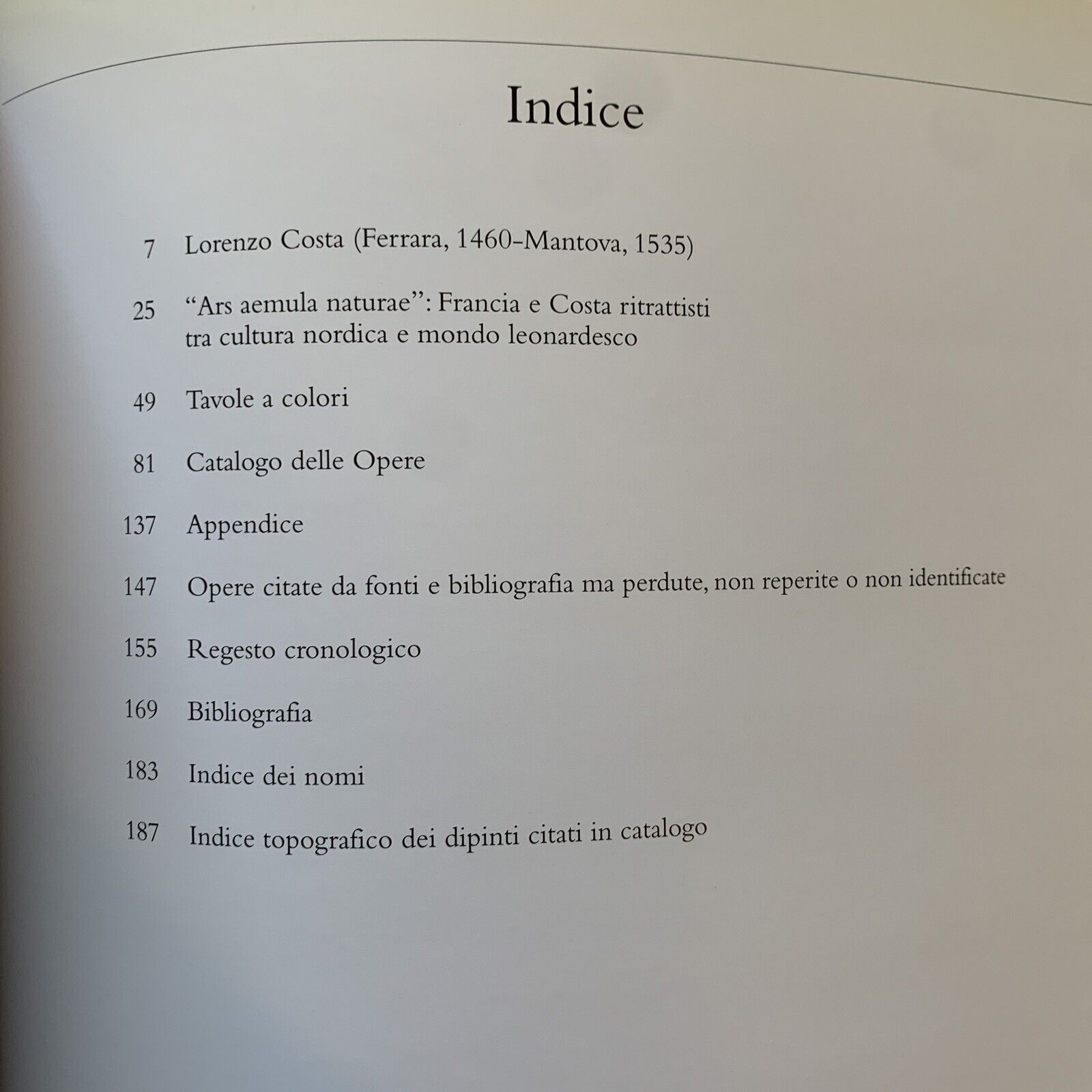 LORENZO COSTA 1460 - 1535. Artioli Editore #