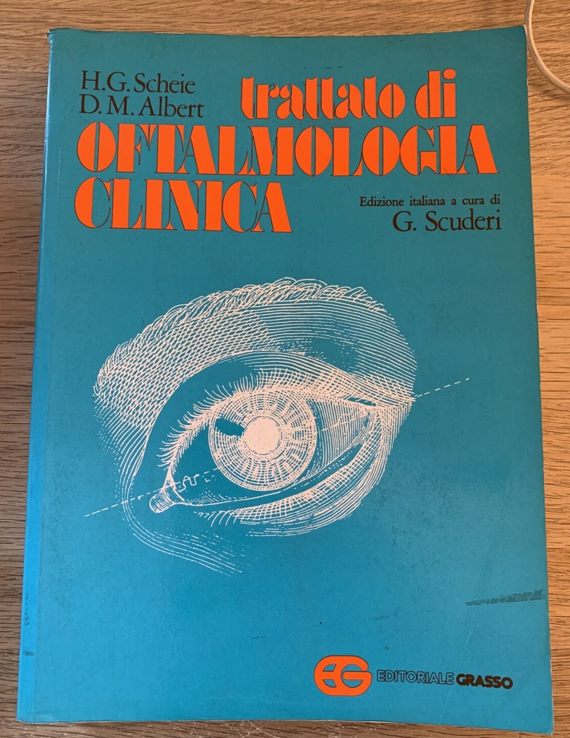 Trattato di oftalmologia clinica. H. G. Scheie, D. M. Albert. G. Scuderi 1985