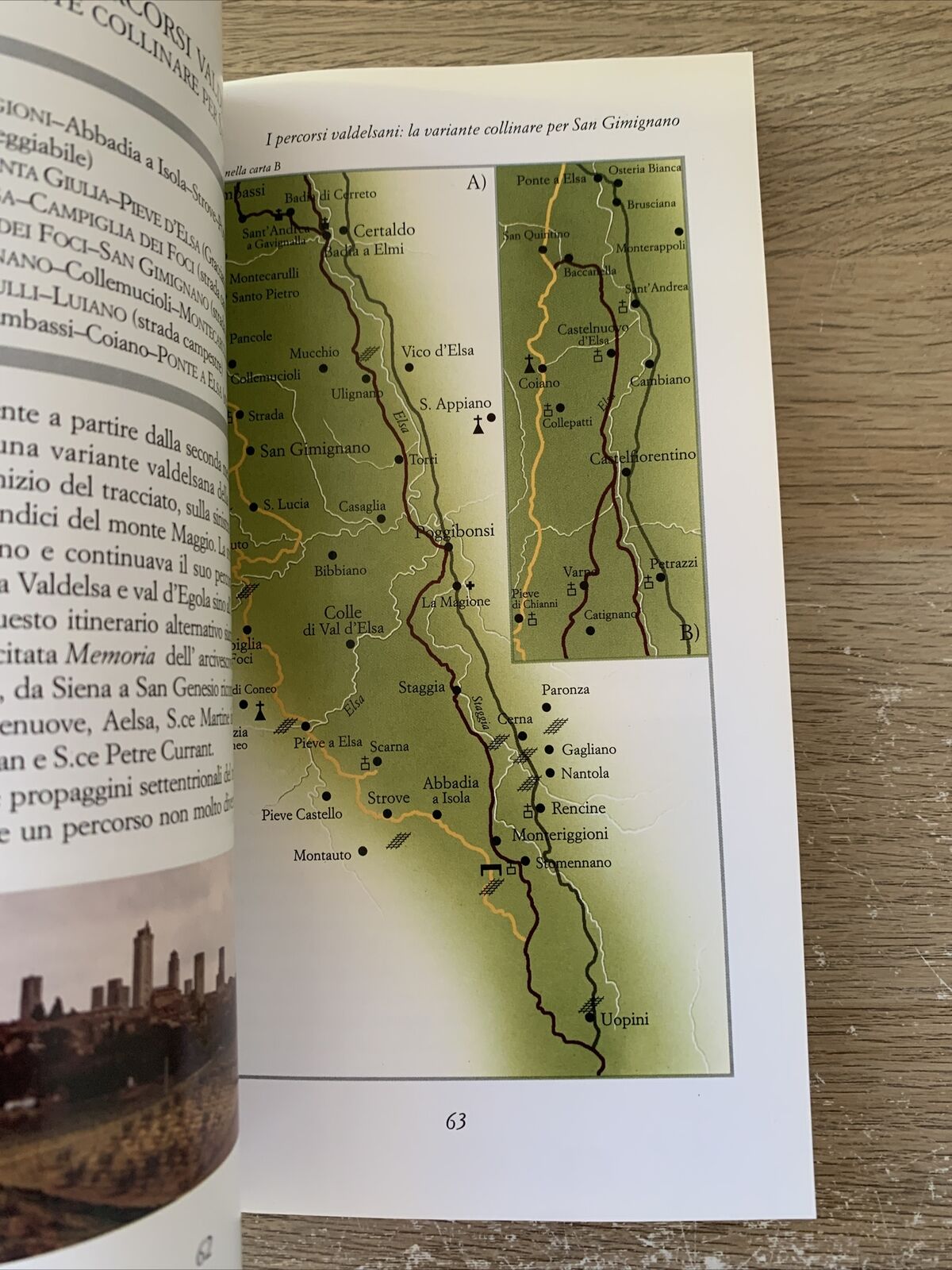 Guida ai percorsi della via Francigena in Toscana - 1999