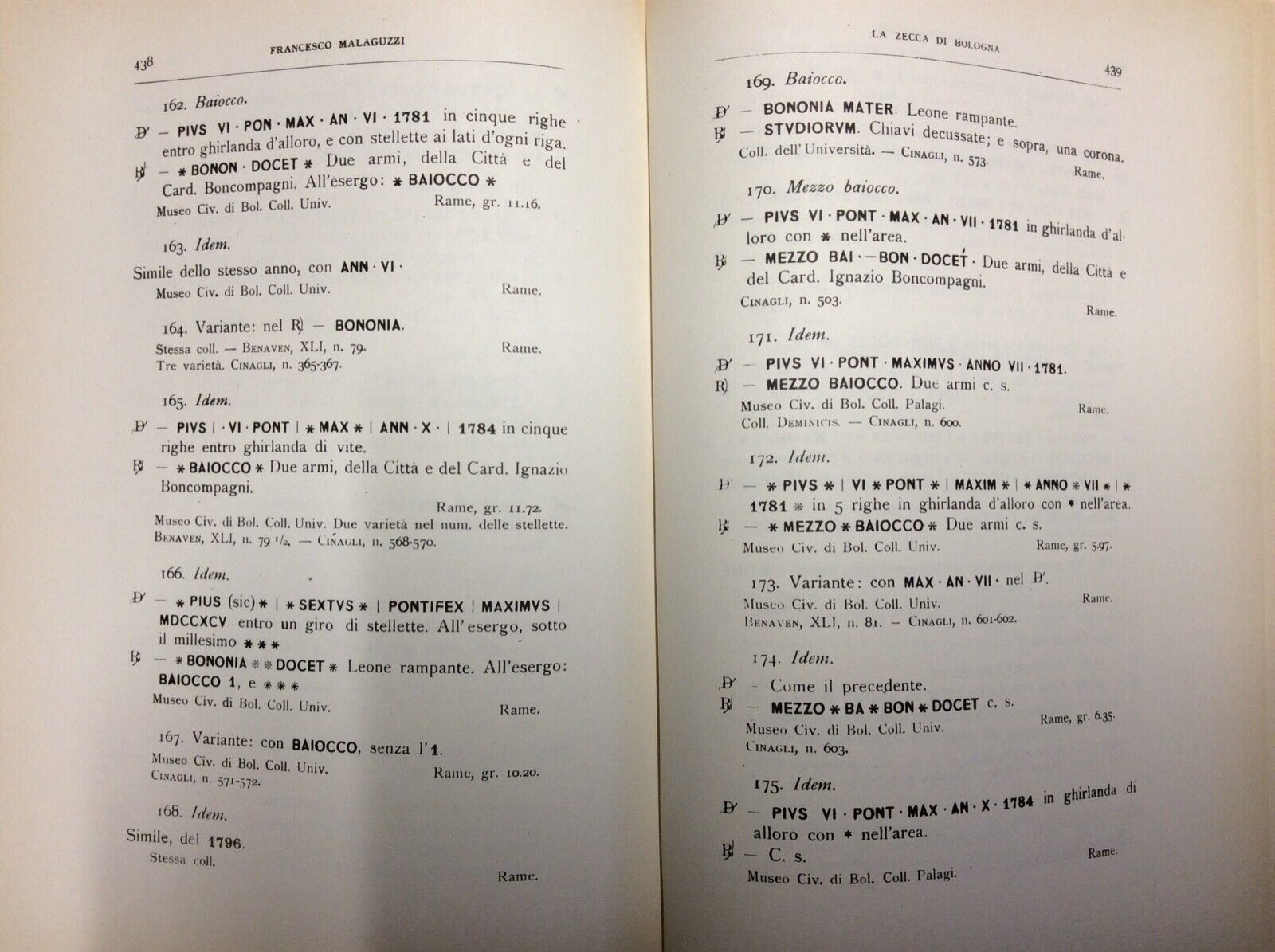 MALAGUZZI VALERI, LA ZECCA DI BOLOGNA, FORNI EDITORE RISTAMPA
