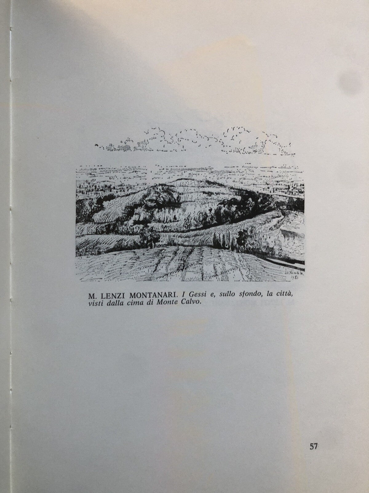 Monte Calvo storia e paesaggio - Fabio Ruggiero 1983 *firmato*