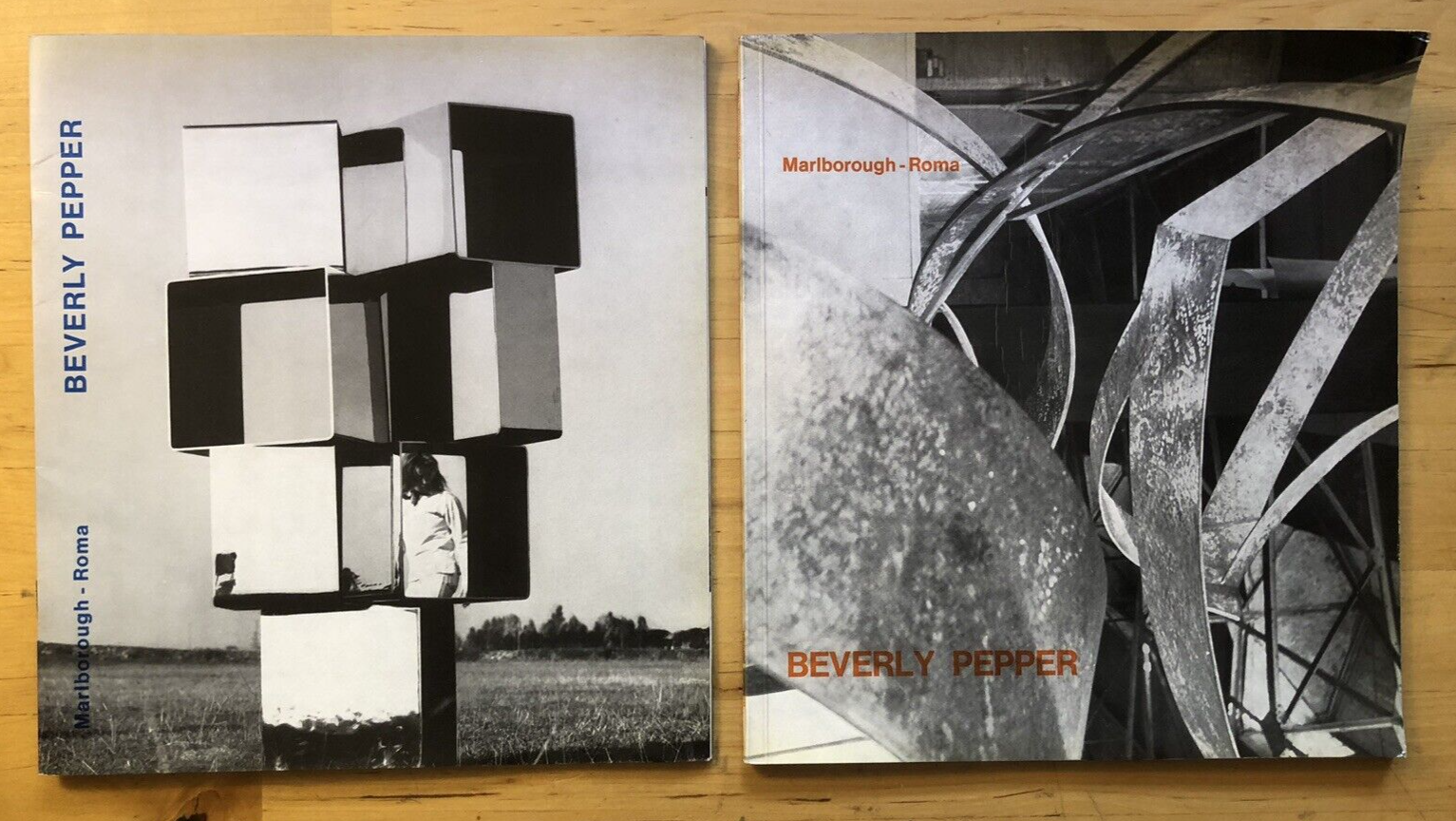 Beverly Pepper, Marlborough Roma 1965/1968 Galleria d'arte Marlborough