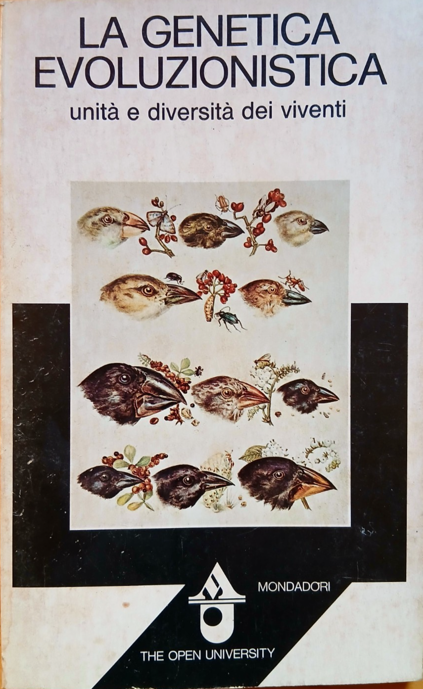 La genetica evoluzionistica - unità e diversità dei viventi - Mondadori 1980
