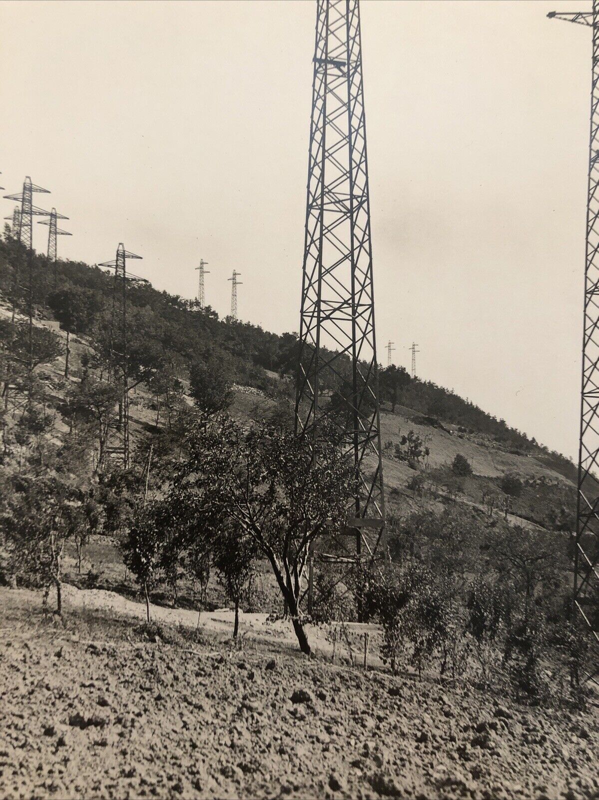 FERROVIE direttissima Bologna Firenze, 1931 LINEA PRIMARIA 60 KV