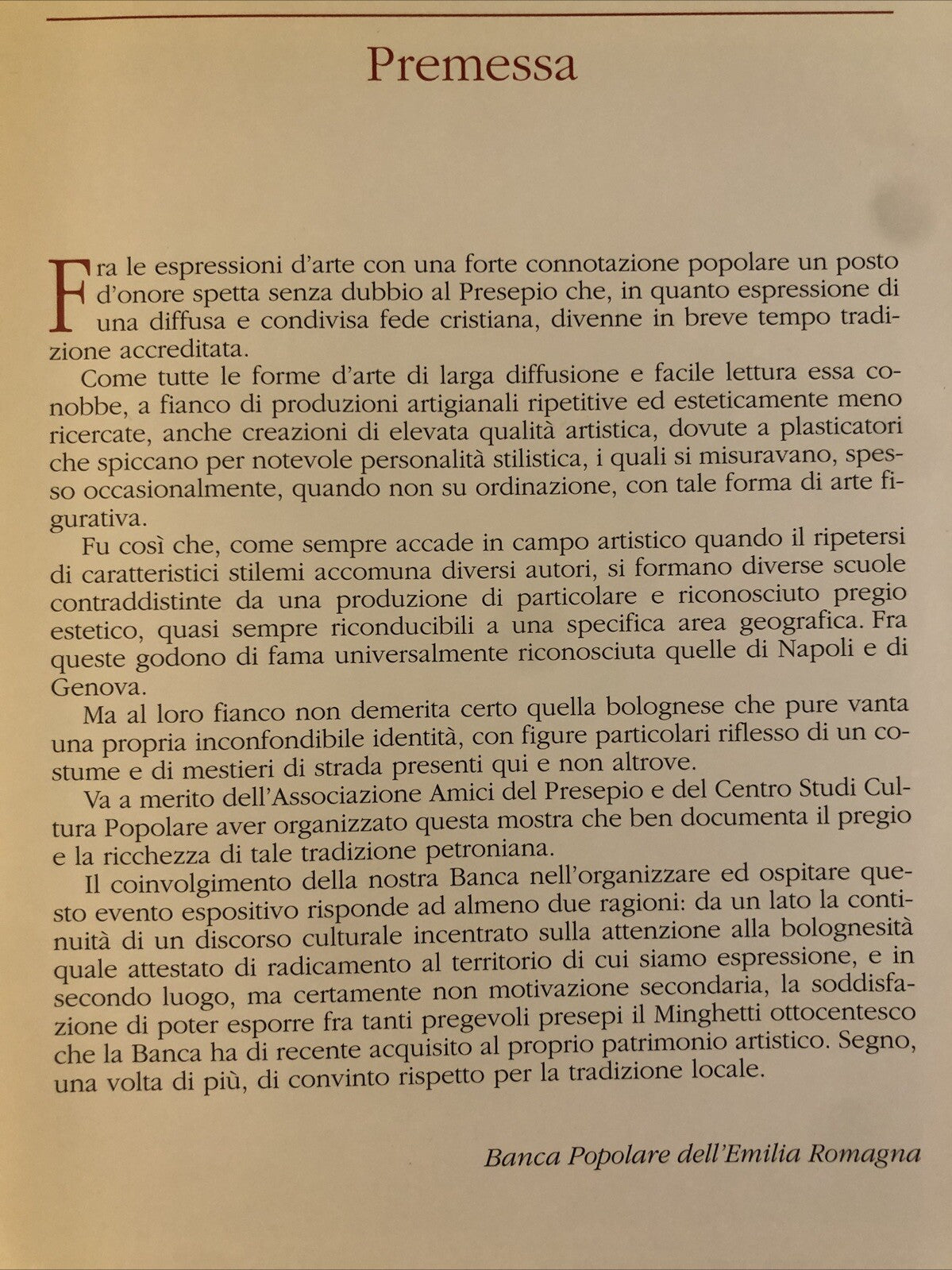 Presepi bolognesi d'autore, amici del presepio di Bologna, Gioia Lanzi