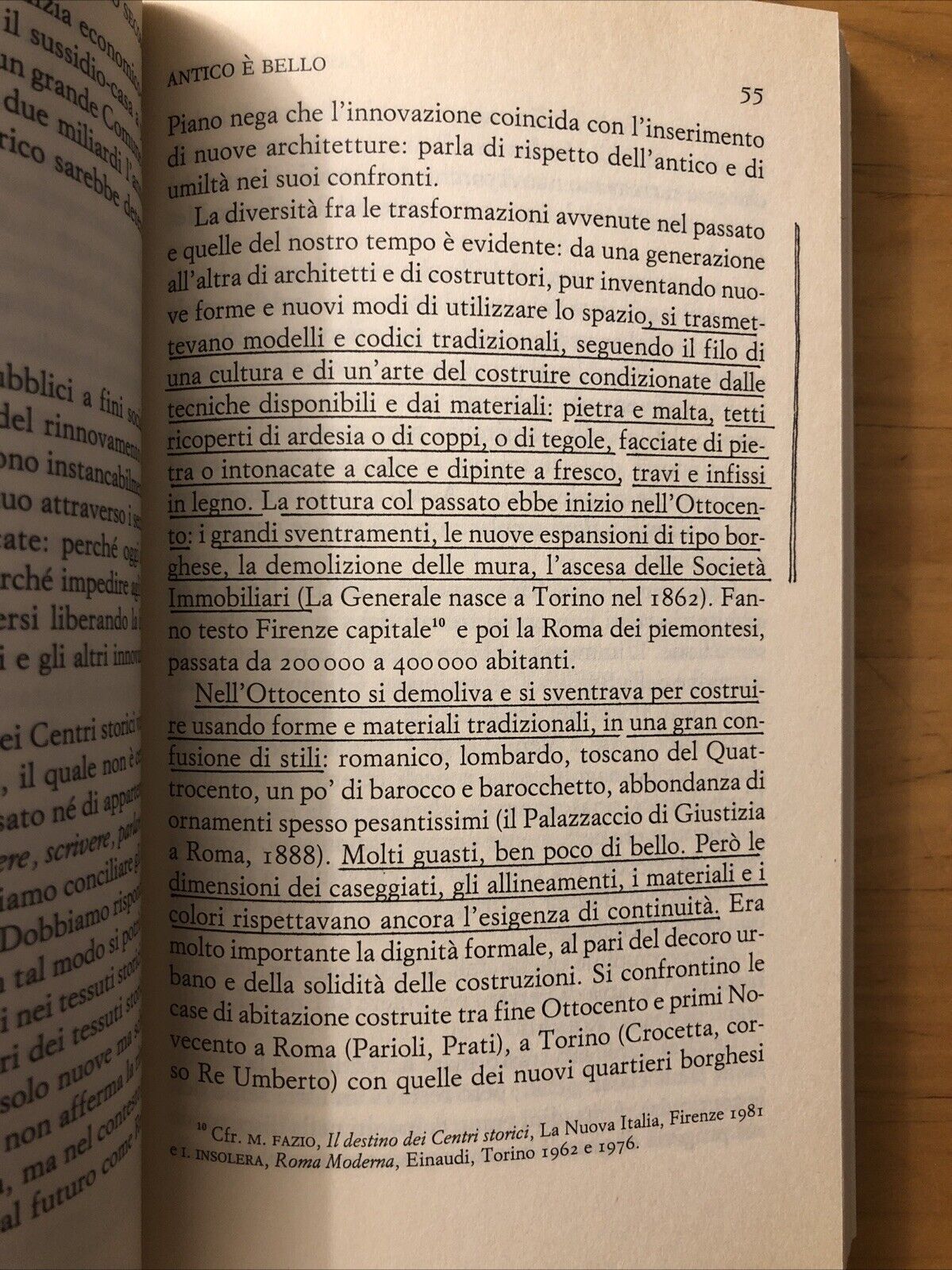 Passato e futuro della città - Fazio. processo all'architettura Einaudi