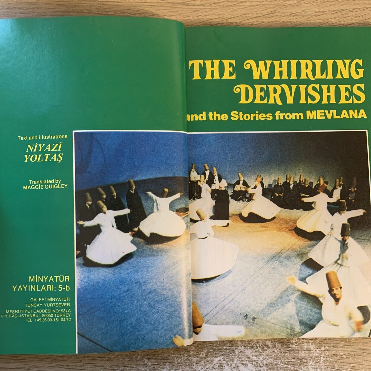 THE WHIRLING DERVISHES AND THE STORY FROM MEVLANA - NIYAZI YOLTAS