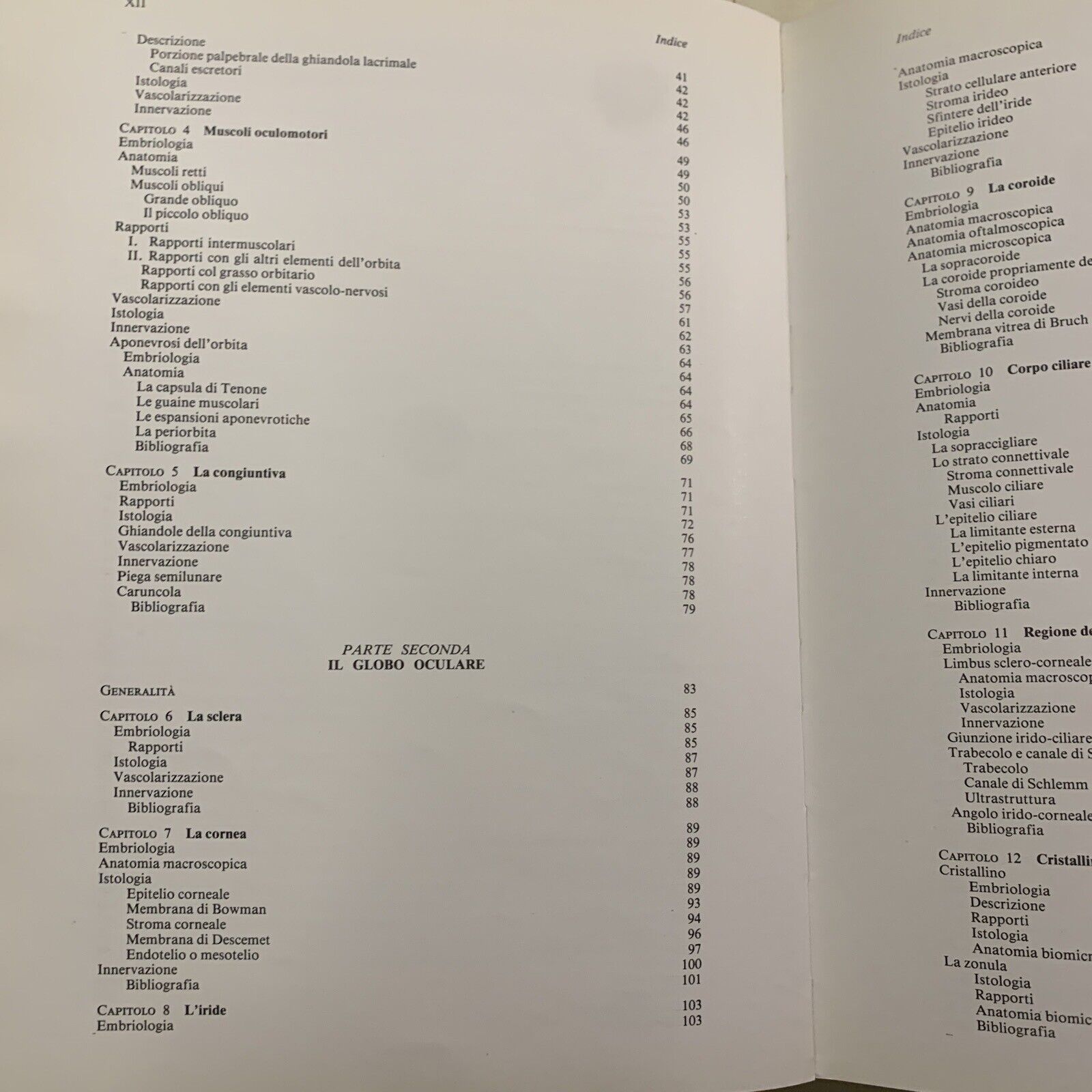 MANUALE DI ANATOMIA E ISTOLOGIA DELL'OCCHIO - SARAUX, LEMASSON, OFFRET. MASSON #
