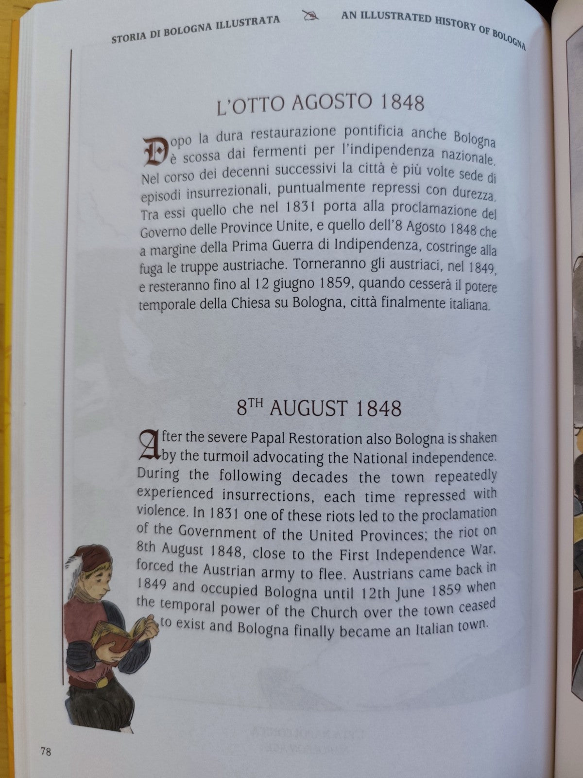 Storia di Bologna illustrata, an illustrated history of Bologna - HitStudio ed.