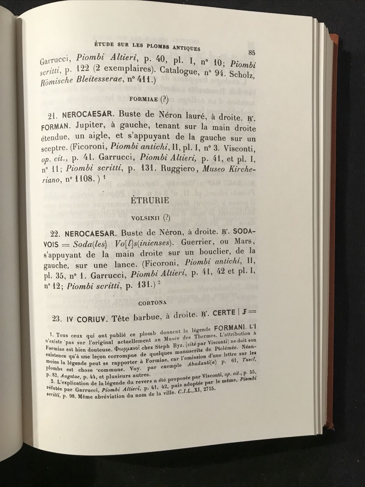 Catalogue des Plombs de l'antiquité, Michel Rostovtsew, M. prou, Arnaldo Forni 
