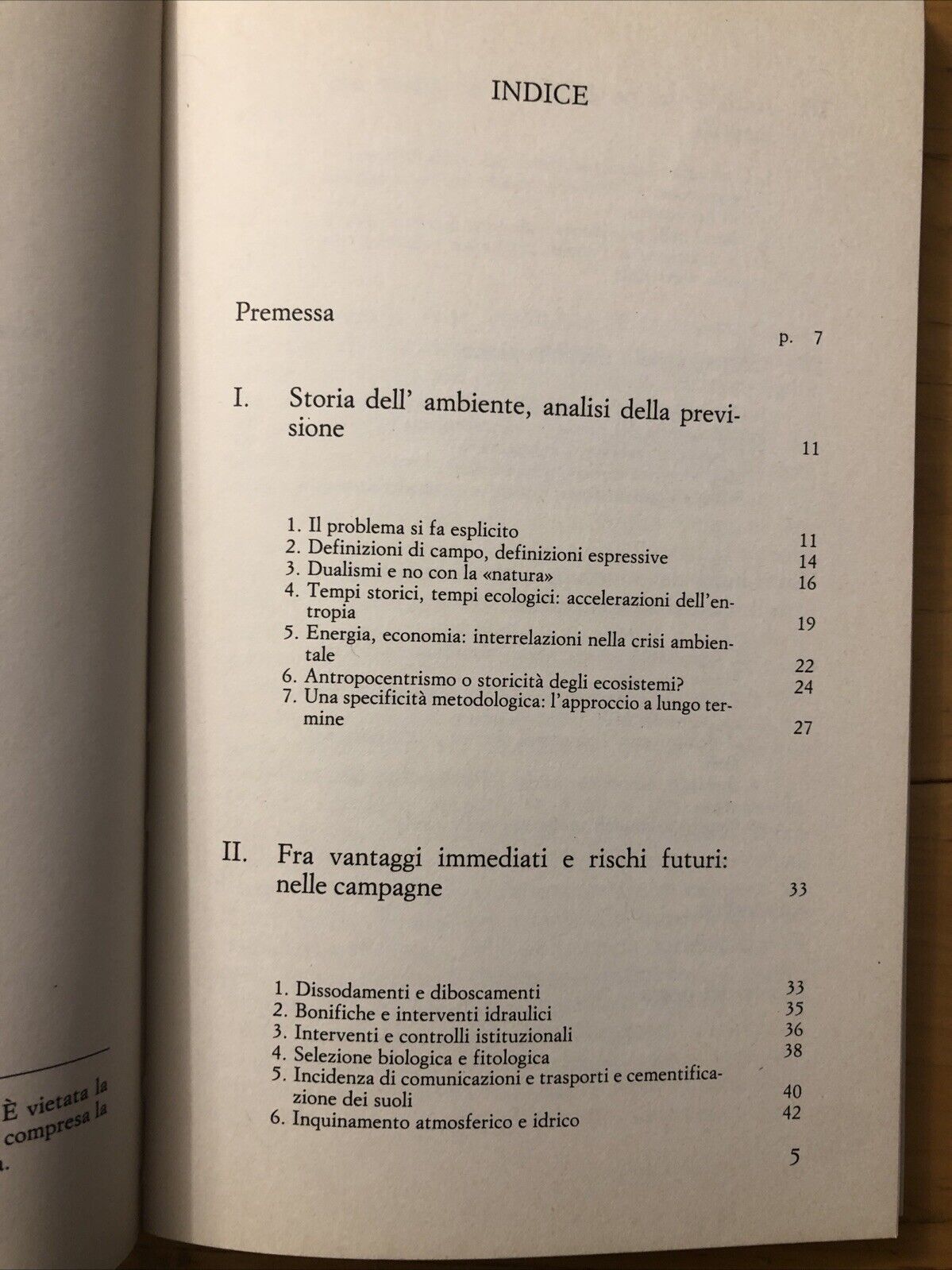 L'ambiente come storia, Alberto Caracciolo - il Mulino 1988