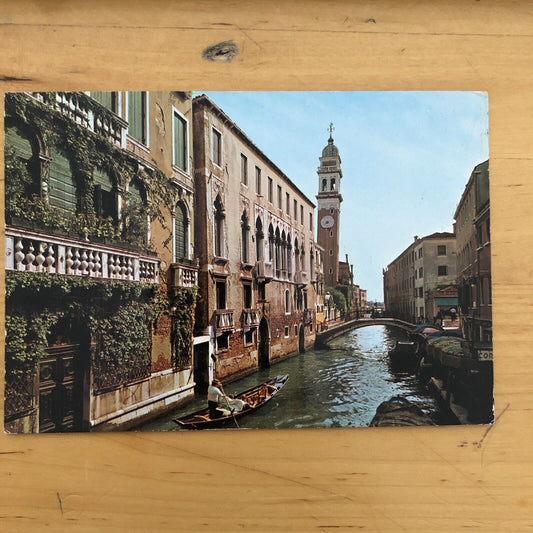 Cartolina VENEZIA - RIO S. LORENZO 1986 - VIAGGIATA