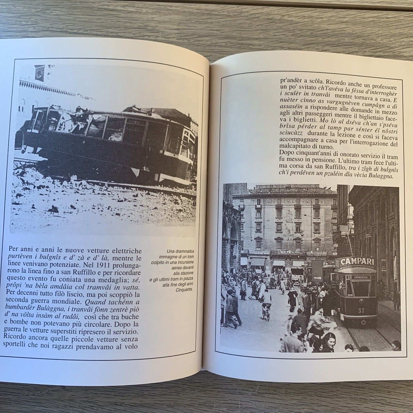 Al liber ed quall ch'pega l'oli. Agenda 1995 Bologna (non usata)