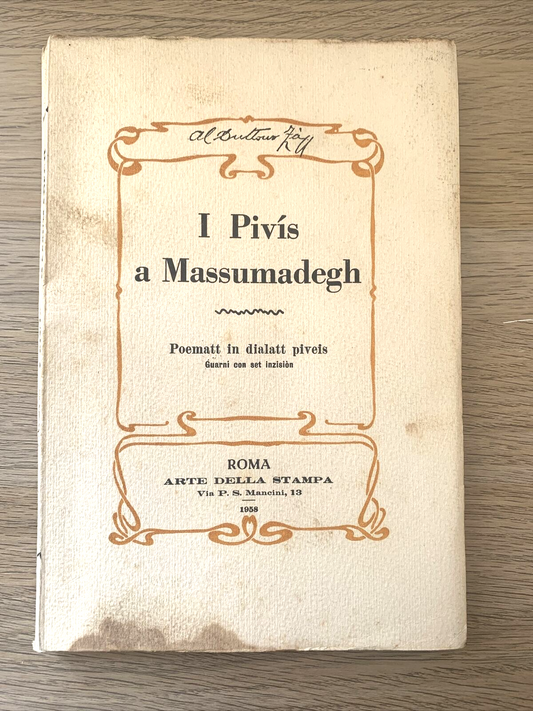 I pivís a massumadegh, A. Michele Gessi, Pieve di Cento, Poematt in dialatt #