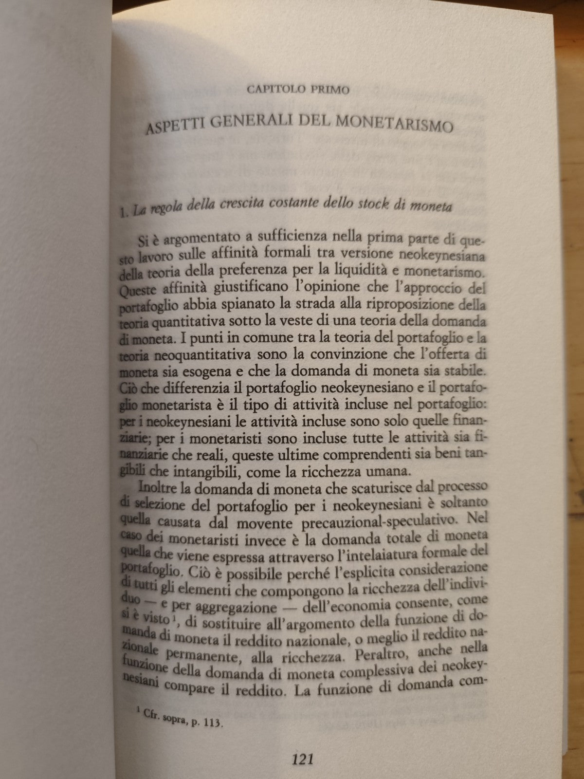 Moneta e monetarismo da Keynes a Friedman - Riccardo Parboni, Il Mulino 1984