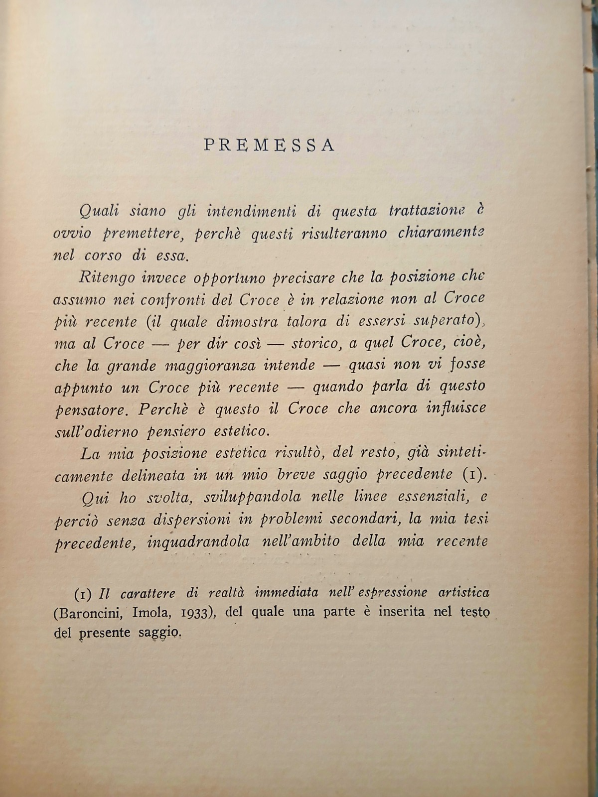 Linee di estetica - Aldo Testa - M. Testa Editore 1939