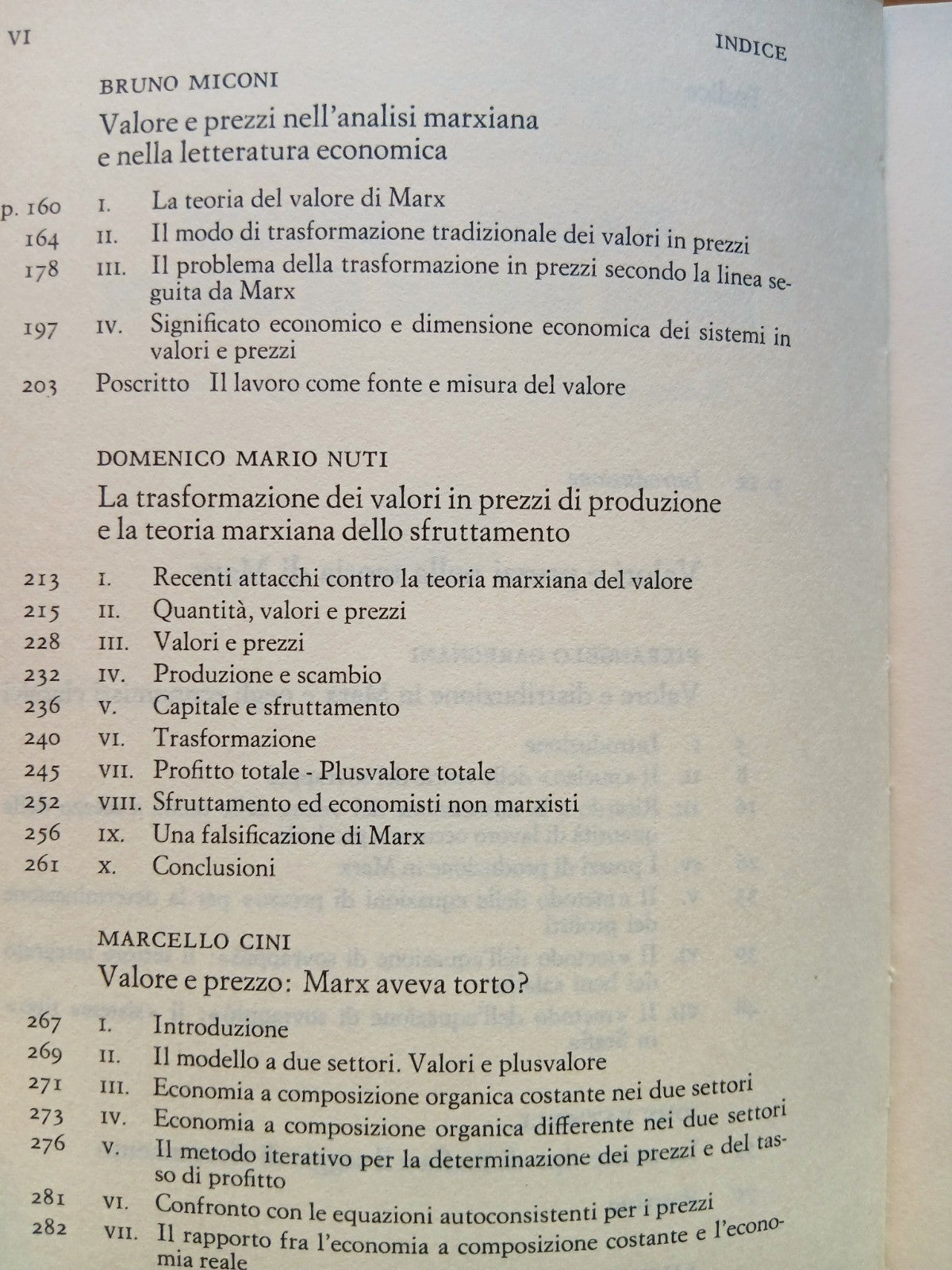 Valori e prezzi nella teoria di Marx - Garegnani - Einaudi 1981