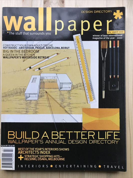 Wallpaper Magazine Design Directory July August 2000 Issue 30 #