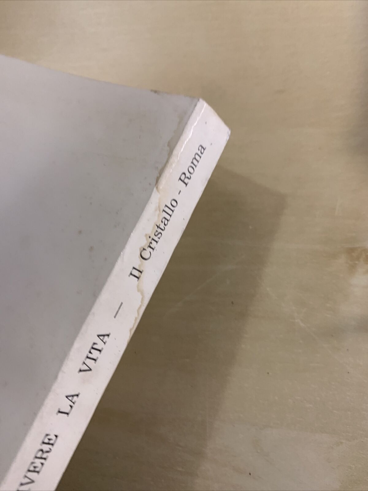 UNA VITA PER VIVERE LA VITA - LINO BUSINCO 1957, IL CRISTALLO #
