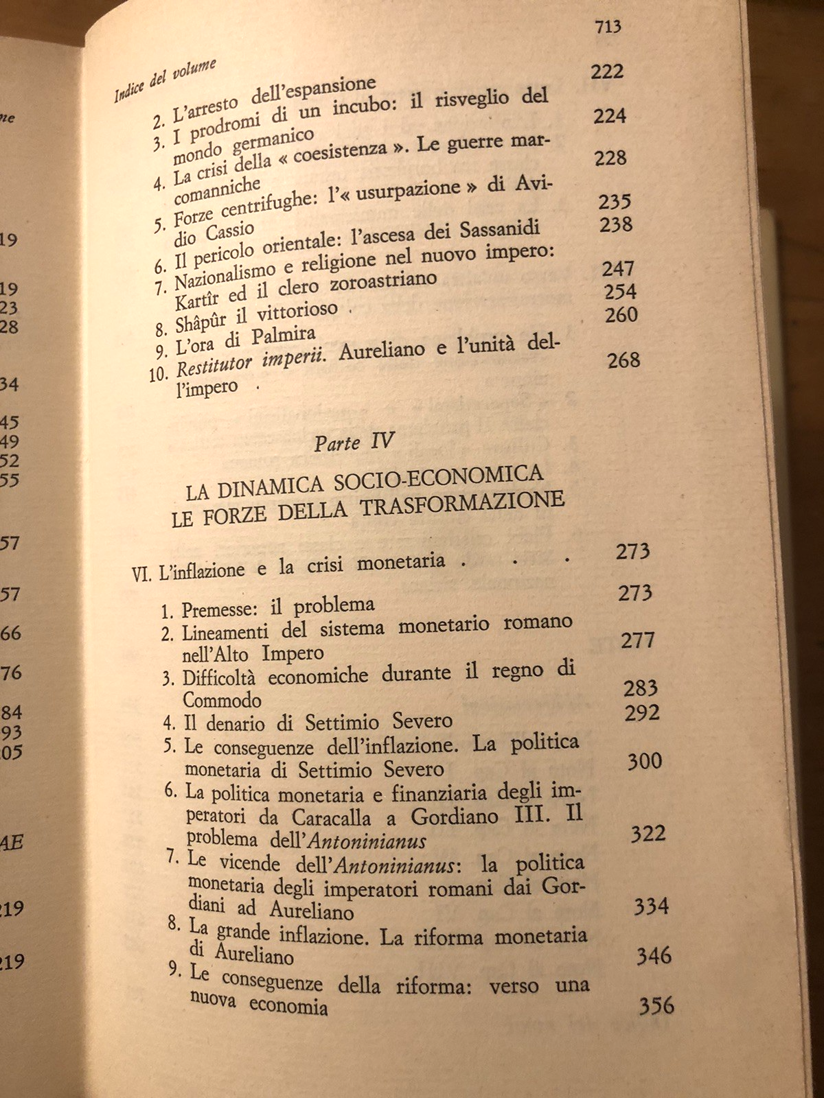 Lotte sociali e restaurazione autoritaria nel III secolo d.c. Mario Mazza, 1973
