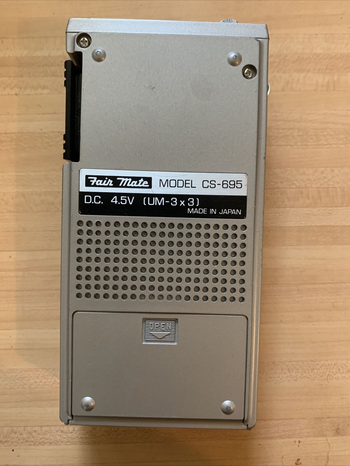 REGISTRATORE FAIR MATE CS 695 recorder. NON TESTATO vendo come non funzionante