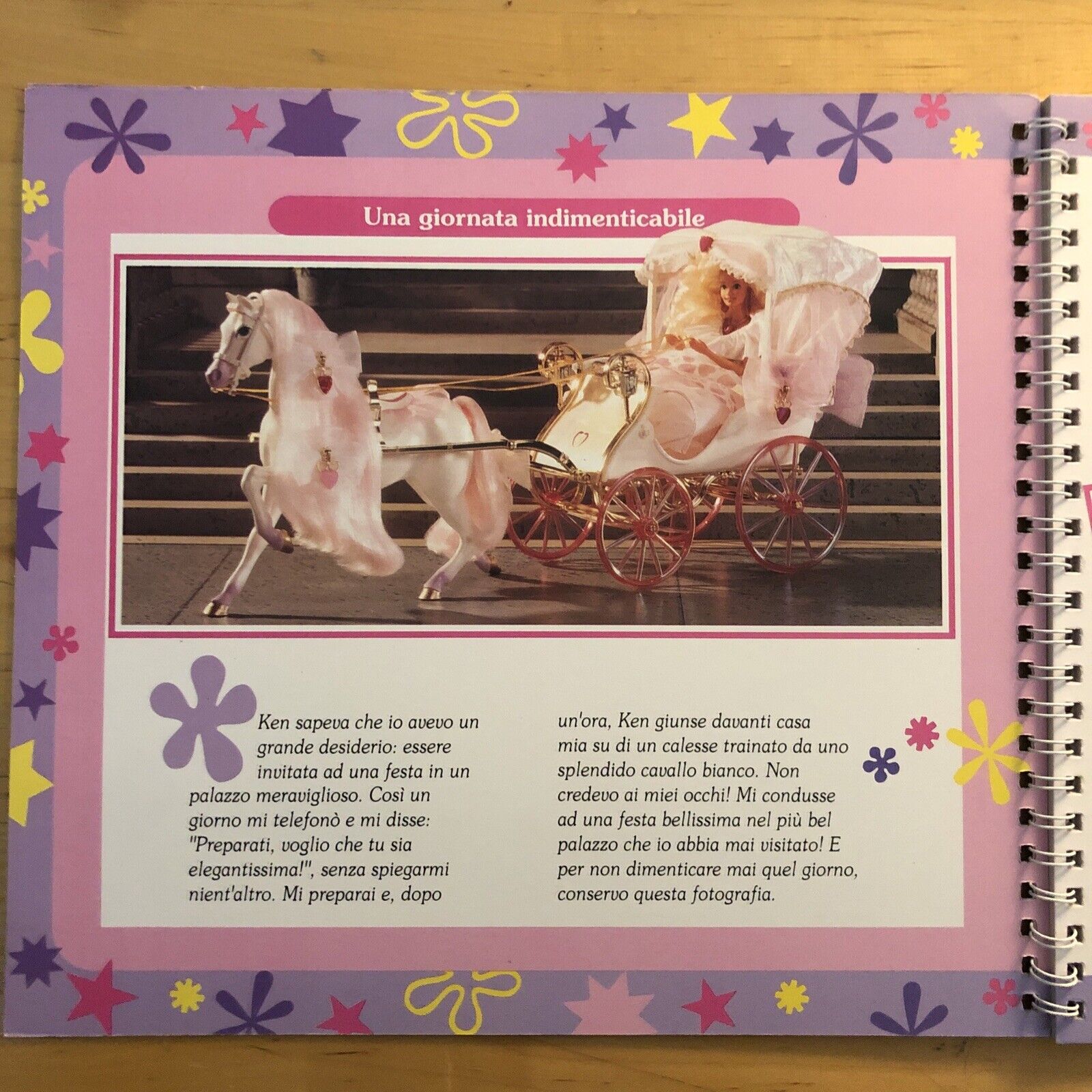 BARBIE - attimi indimenticabili, L'album portafoto di Barbie 1994 Mattel, Panini