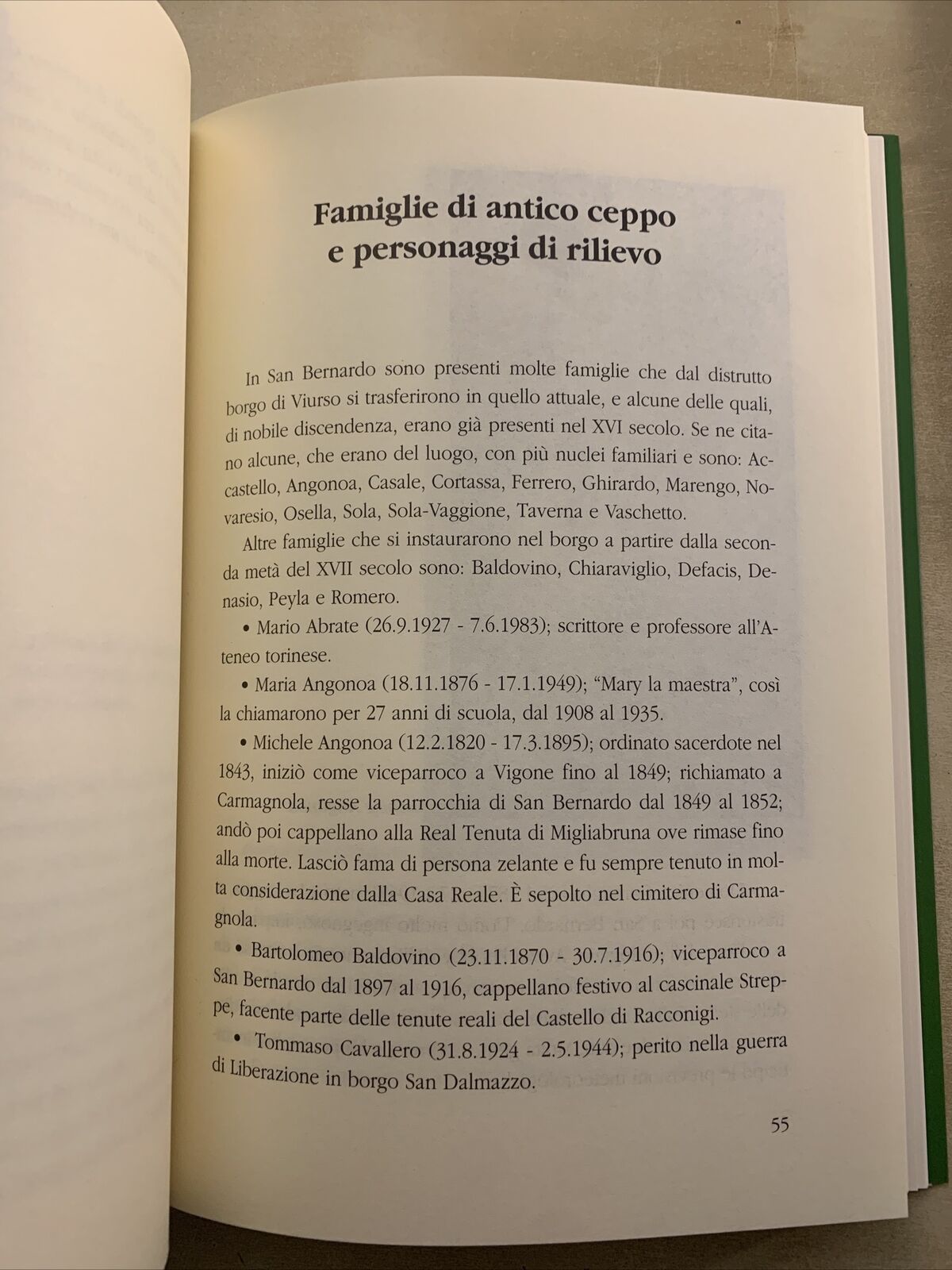 BORGO SAN BERNARDO la sua storia la sua gente. Mauro Novaresio 1992