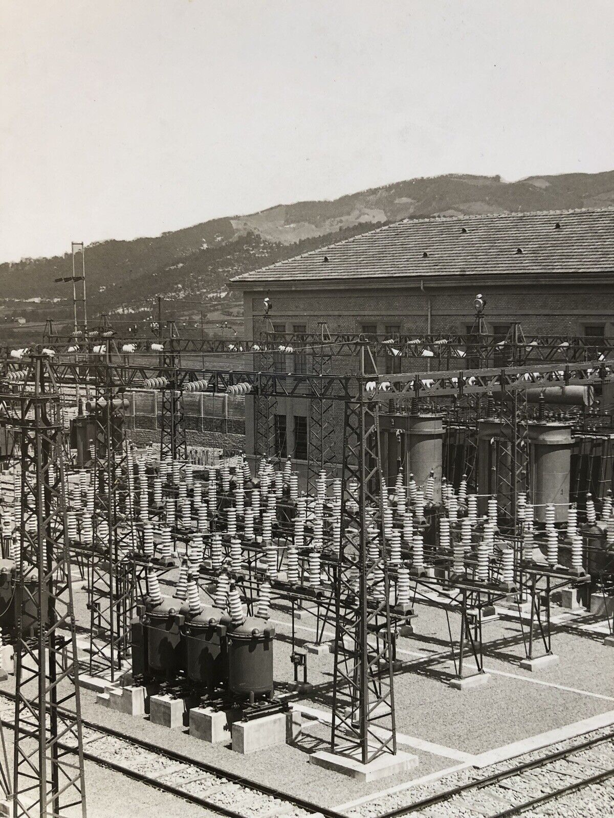 FERROVIE direttissima Bologna Firenze, sottostazione di Grizzana, Ernesto Breda