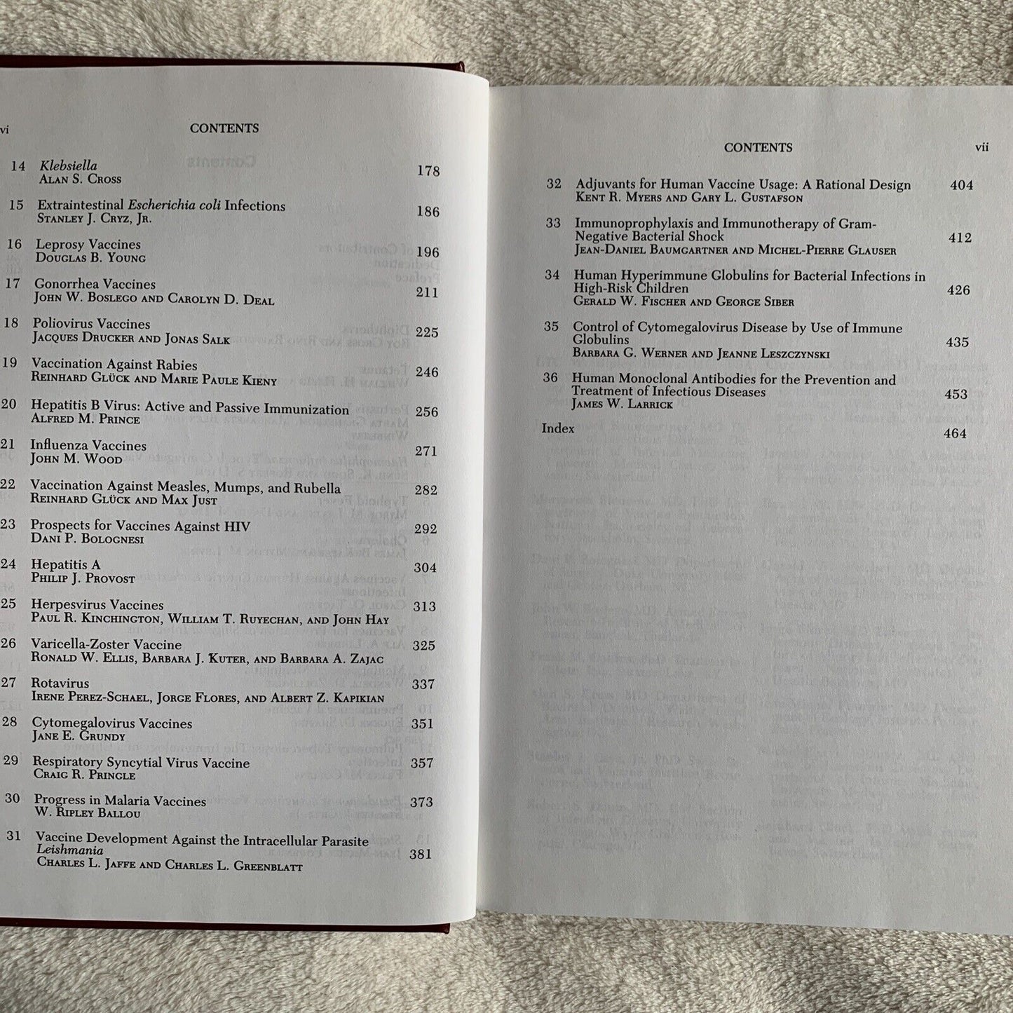 VACCINES AND IMMUNOTHERAPY - Stanley J. Cryz, Jr - McGraw-Hill 1991 #