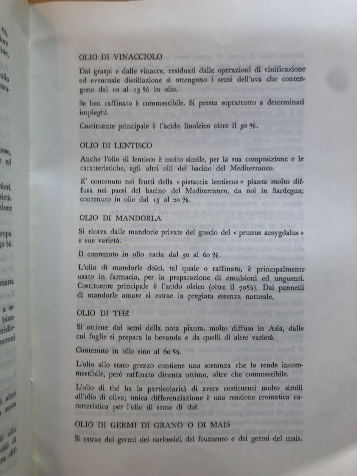Olii e grassi alimentari con particolare riguardo all'olio di oliva, flli Berio
