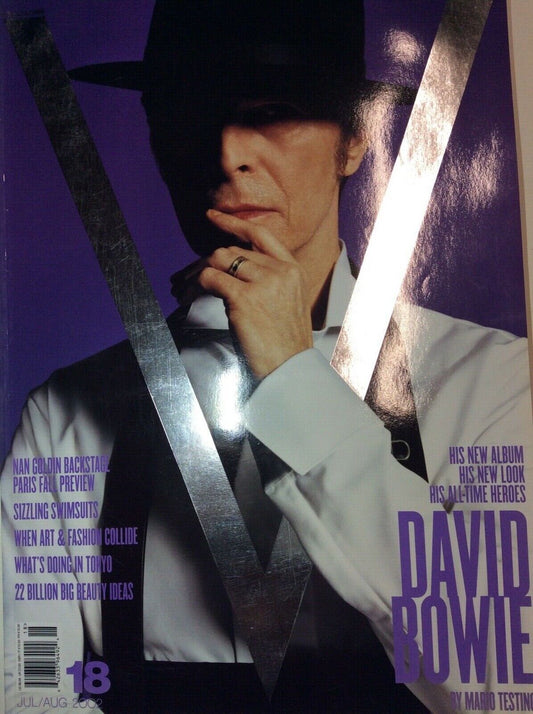 V MAGAZINE 18 - 2002. DAVID BOWIE