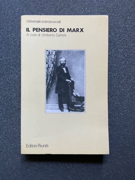 Il pensiero di Marx - Editori riuniti, Umberto Cerroni